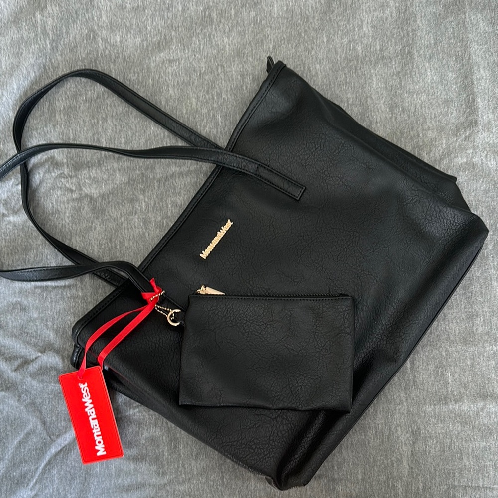 Montana West Black Tote Bag